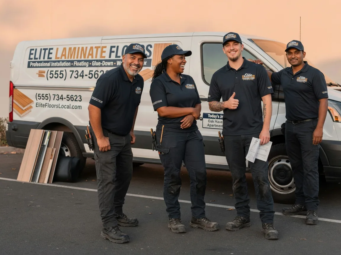 Laminate flooring installation company in Gaston, IN